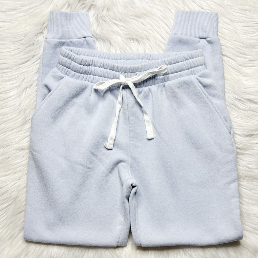 Forever 21 Sweatpants Joggers Light Blue Size XS